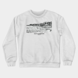 San Clemente - California Crewneck Sweatshirt